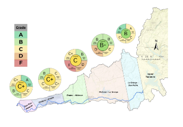 Interactive map of the lower Tuolumne river basin 